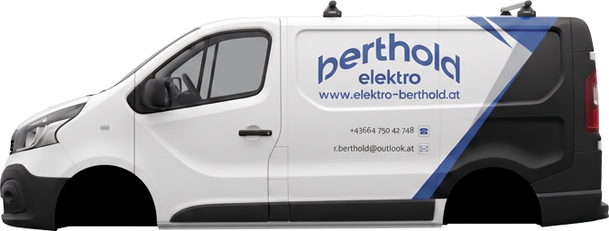 Firmenfahrzeug von Elektro Berthold e.U.